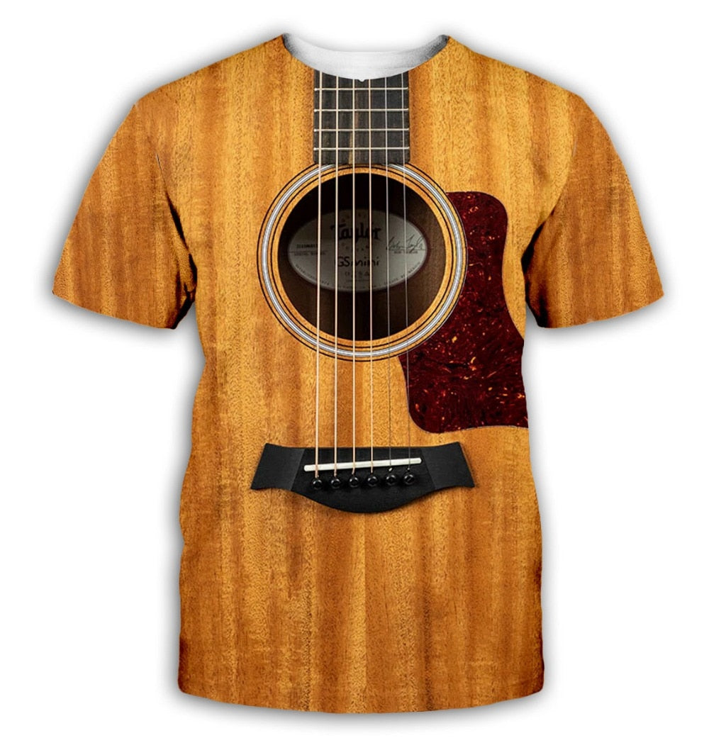 Music T-shirt 3D